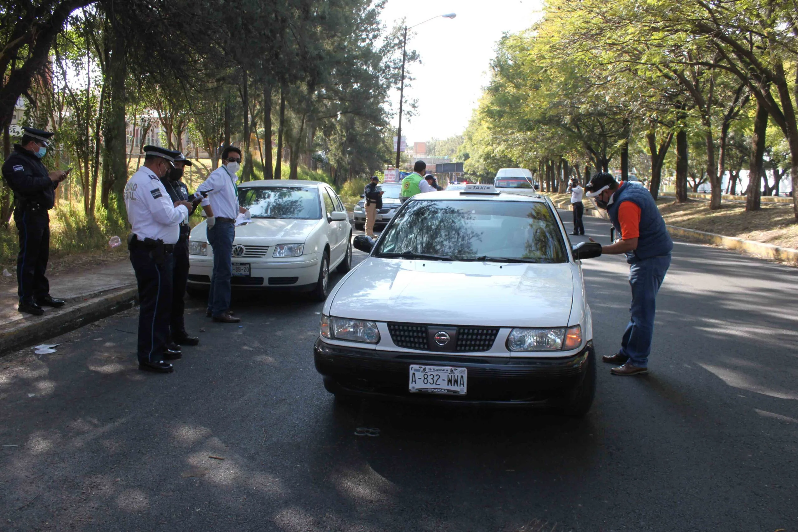 IMPLEMENTAN DEPENDENCIAS ESTATALES OPERATIVO DE SUPERVISIÓN DE MEDIDAS SANITARIAS EN EL TRANSPORTE PÚBLICO