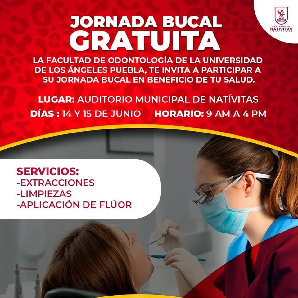 ASISTE A LA JORNADA BUCAL EN NATIVITAS