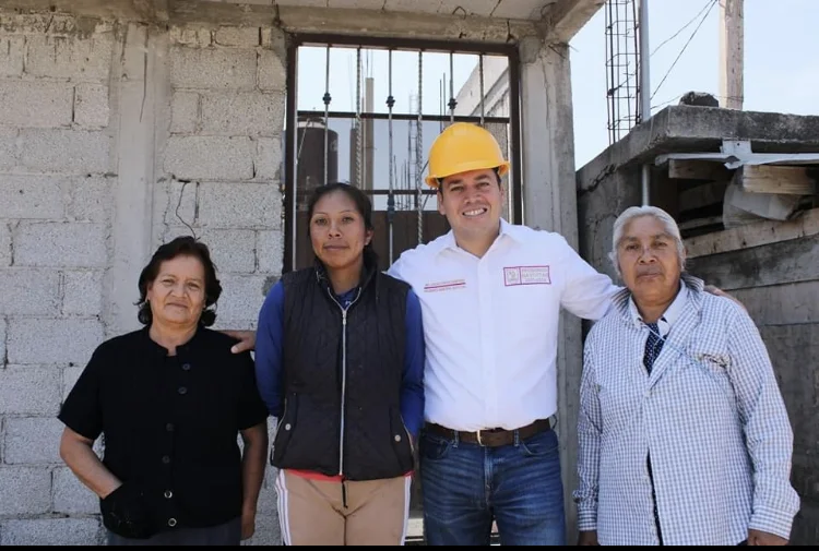 PRESIDENTE DE NATIVITAS SUPERVISA OBRAS EN COMUNIDADES