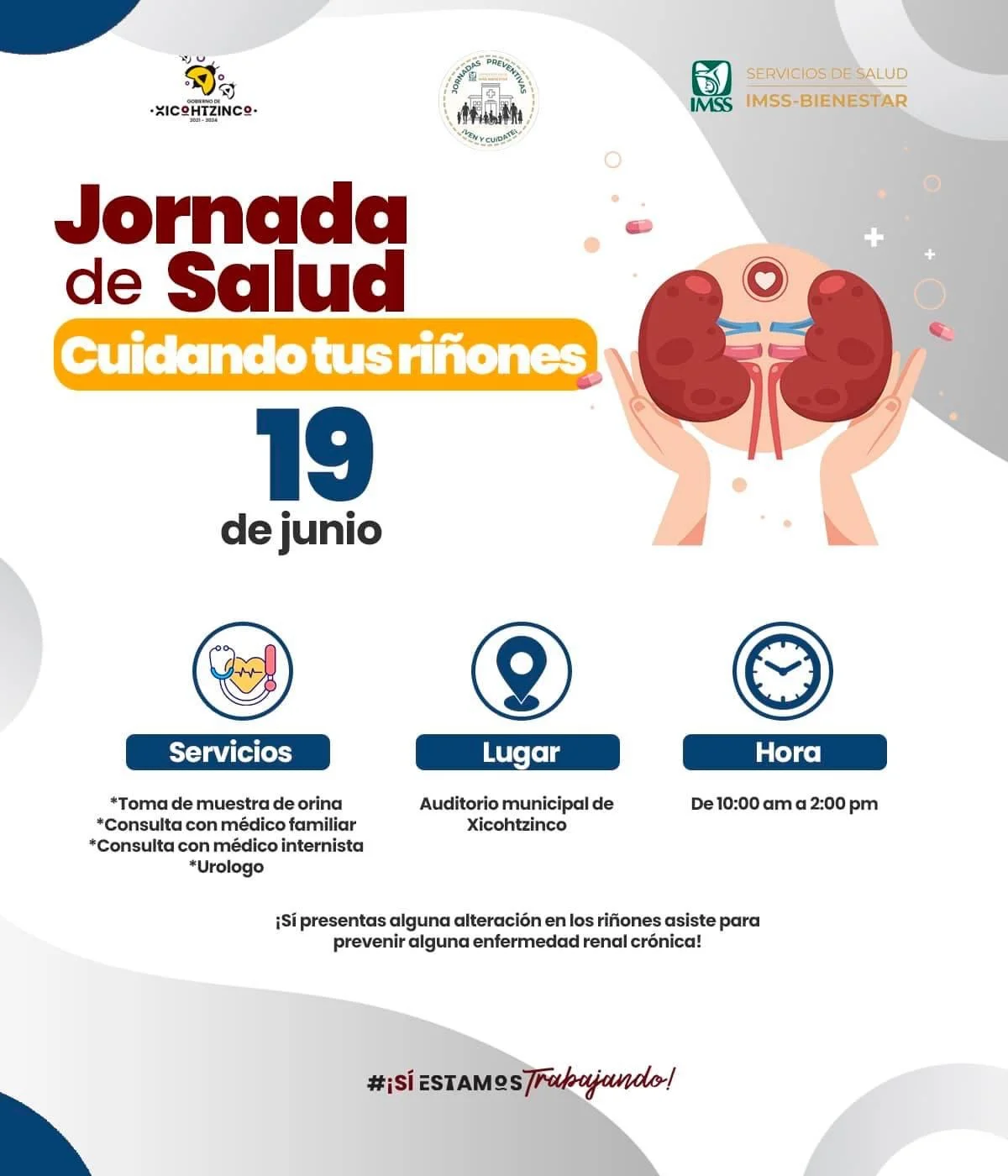EN XICOHZINCO PONEN EN MARCHA CAMPAÑA DE SALUD